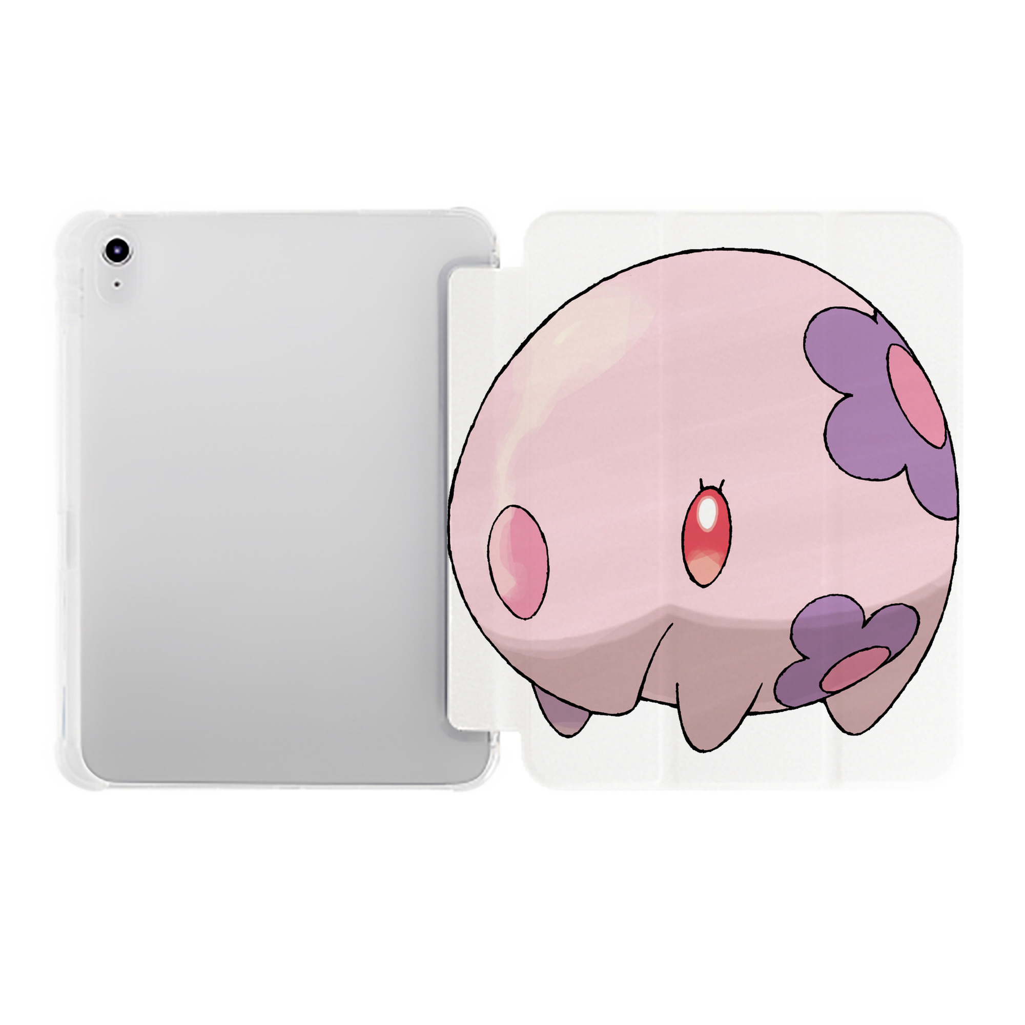 （画像用） ポケットモンスター Pokémon IPad ケース ペン収納付き 三つ折りスタンド PUレザー×シリコン 対応機種9.5/10.5/10.9インチ